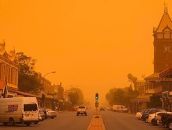 Badai Debu Selimuti Sebagian Australia, Bikin Langit Jadi Jingga