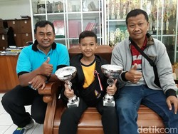 Nanda, Bocah Solo Ini Juara Liga Karate Internasional di Belgia