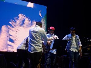 Bareng Abdee dan Sammy, Menhub Hibur Milenial di Musikologi 2018
