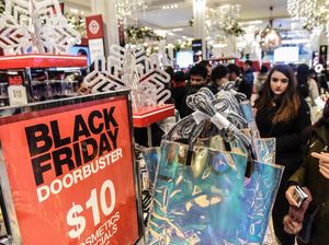 Begini Suasana Black Friday di Amerika Serikat