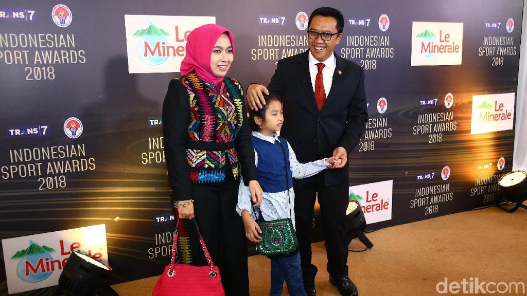 Menpora Ajak Keluarga Hadiri Indonesian Sport Awards 2018