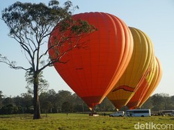 Kisah Drama Turis India Saat Naik Balon Udara di Australia