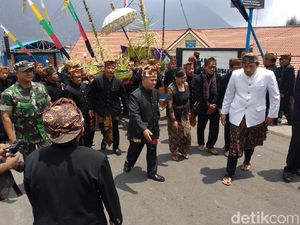 Begini Sakralnya Tradisi Unan-unan yang Digelar Warga Suku Tengger