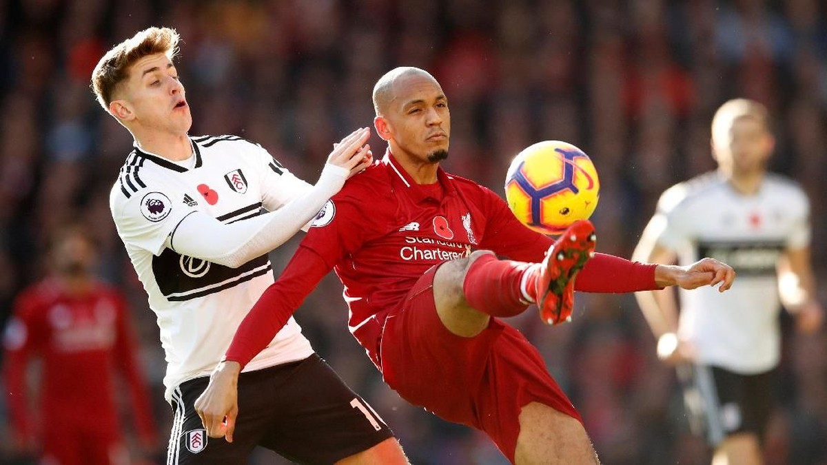 Fabinho dikabarkan bakal dijual Liverpool Januari nanti (Andrew Boyers/REUTERS)