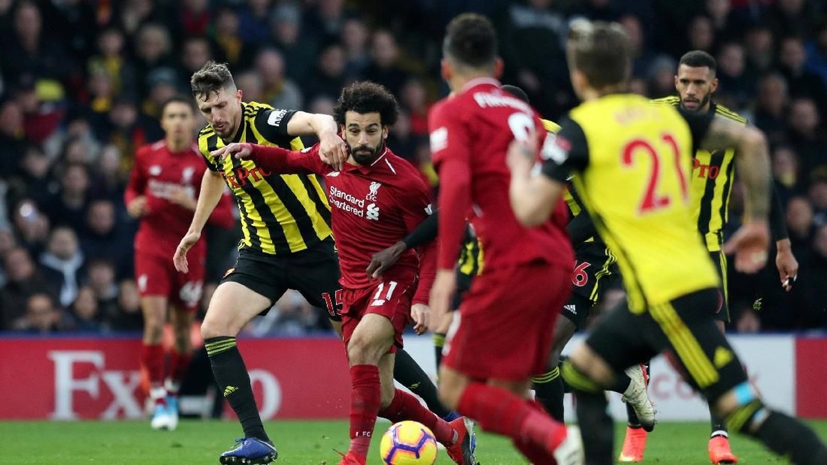 Liverpool diimbangi Watford tanpa gol di babak pertama (Jon Super/REUTERS)