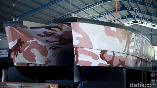 Penampakan Gagahnya Tank Boat Made in Banyuwangi