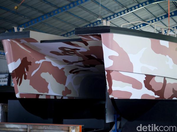 Penampakan Gagahnya Tank Boat Made in Banyuwangi