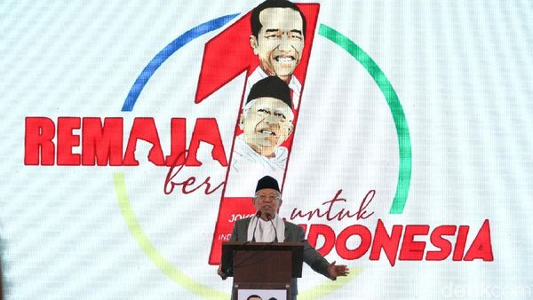 Maruf Amin Optimis Jokowi Didukung Generasi Milenial