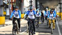 4.200 Peserta Ikuti Gowes Bareng BTN