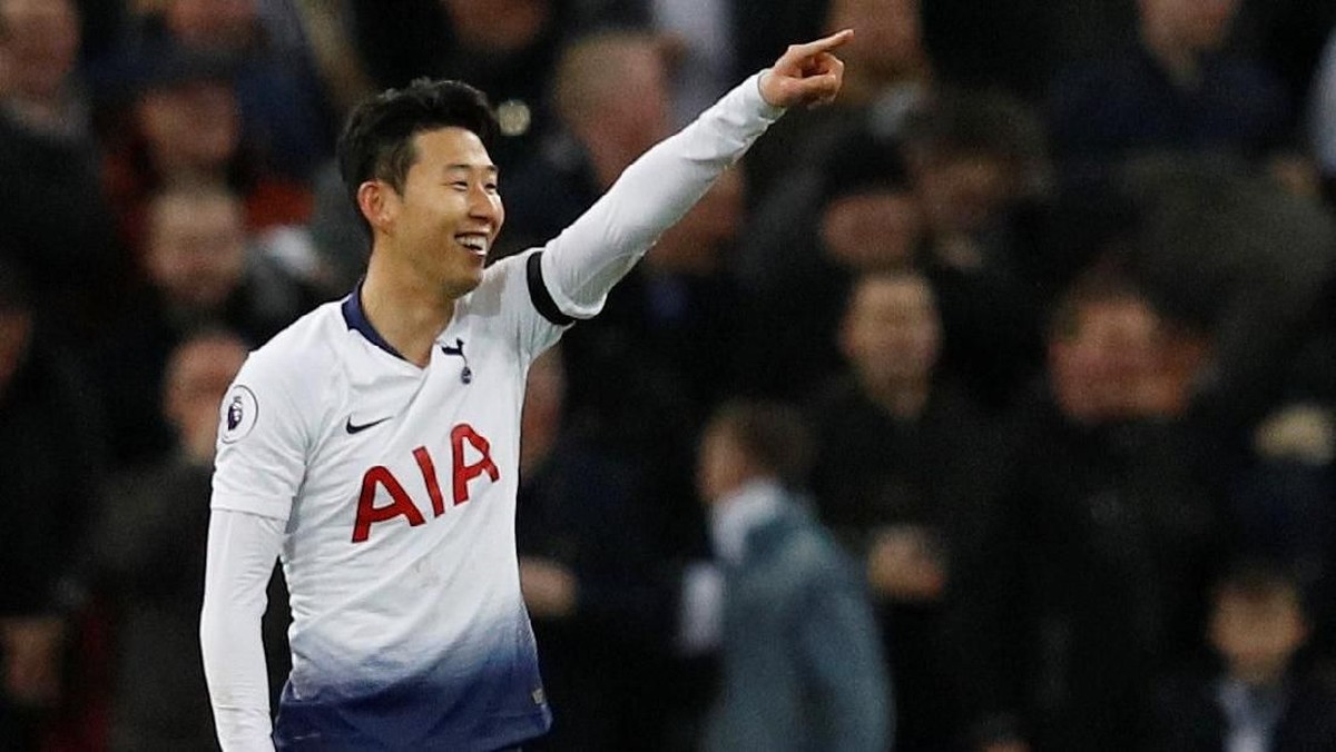 Son Heung-Min jadwalnya padat sekali musim ini (Phil Noble/Reuters)