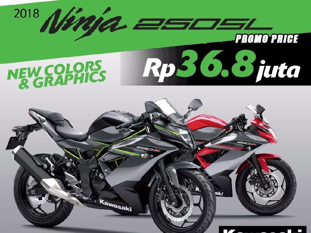 Ganti Warna Baru, Ninja 250SL Dibanderol Seharga Motor 150 cc Ganti Warna Baru, Ninja 250SL Dibanderol Seharga Motor 150 cc