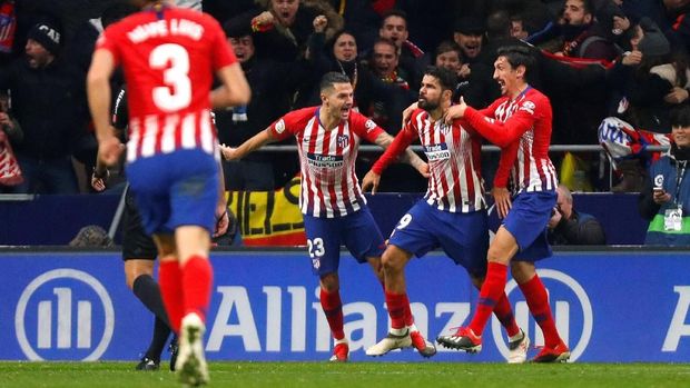Diego Costa sempat memberikan harapan untuk pendukung Atletico.