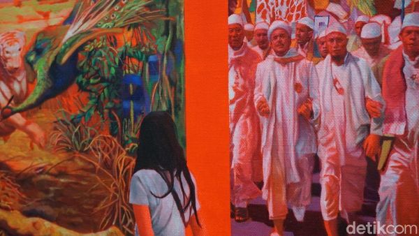 Selain Ketemu Habib Rizieq, Ada Karya Seni Lain di Brisbane