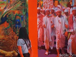 Ada Lukisan Rizieq Shihab di Pameran Seni Brisbane