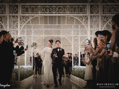 7 Inspirasi Gaun Pengantin Selebriti Indonesia yang Menikah di 2018