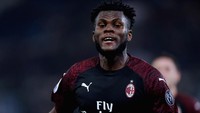 Franck Kessie merayakan golnya. Paolo Bruno/Getty Images.