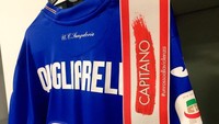 Dukungan terhadap kampanye ini juga diperlihatkan lewat ban kapten. Foto: Twitter @sampdoria