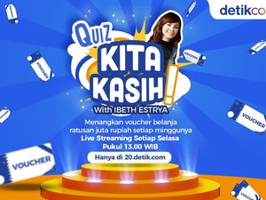 Live Streaming Kita Kasih! Voucher Belanja 100 Juta Rupiah