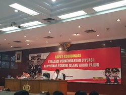 Kapolri Rapat Bareng Seluruh Kapolda, Bahas Pengamanan Akhir Tahun
