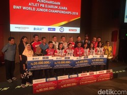 PB Jarum Kucuri Bonus kepada Juara Dunia Junior