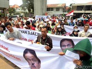 Imbas Pencaplokan Lahan, Massa Geruduk Kantor BPN