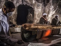 Mesir Ungkap Sarkofagus Berisi Mumi Wanita Berusia 3 Ribu Tahun