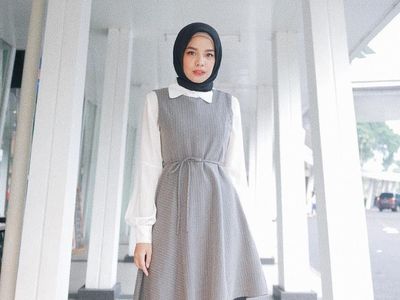 Foto: Inspirasi Busana untuk Guru Berhijab Saat Mengajar