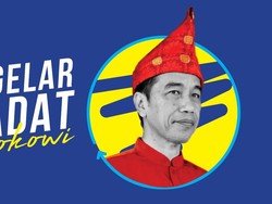 Gelar Adat untuk Jokowi, dari Minang hingga Papua