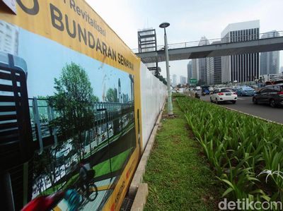 JPO Bundaran Senayan Direvitalisasi