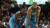 Di peringkat ke-11, ada Charlotte Hornets. Hornets membayar gaji pemain utamanya per tahun rata-rata mencapai 6,53 juta pounds sterling atau sekitar Rp 121.3 miliar. (Foto: Michael Reaves/Getty Images)