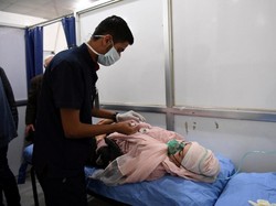 Serangan Gas Beracun di Aleppo Lukai 107 Orang