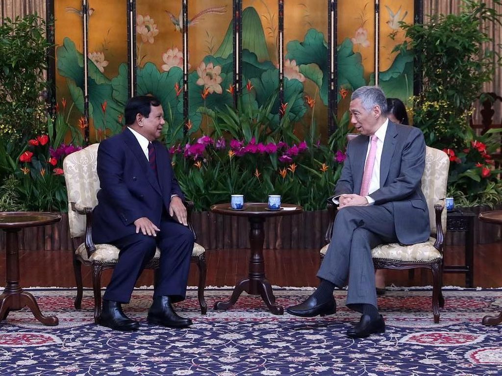 Prabowo Bertemu PM Singapura, Apa yang Dibahas? Prabowo Bertemu PM Singapura, Apa yang Dibahas?