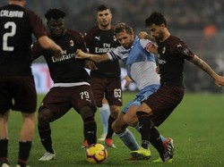 Lazio vs Milan Imbang 1-1, Gol Injury Time Buyarkan Keunggulan Rossoneri