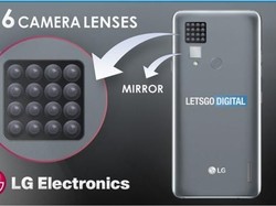 Edan! LG Patenkan Ponsel dengan 16 Kamera Belakang