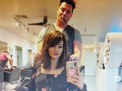 Potong Rambut di Amerika Serikat, Farah Quinn Bikin Pangling