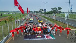 Saat Ferrari Bikin Sesak BSD Tangerang