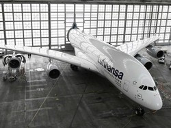 Hanggar Unik Pesawat Raksasa Airbus A380 di Jerman