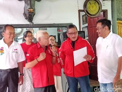 Temui Nomo Koeswoyo, Sekjen PDIP Bahas Budaya Politik-Lagu Nusantara