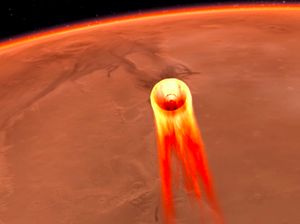 Kisah Teror 7 Menit Pendaratan Robot InSight di Mars Kisah Teror 7 Menit Pendaratan Robot InSight di Mars