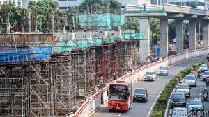 Penampakan Terkini LRT Jabodebek di Rasuna Said