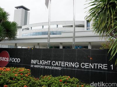 Foto: Dapur Katering Singapore Airlines yang Dirahasiakan