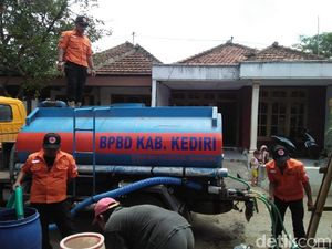 Meski Sudah Musim Hujan, Daerah di Kediri Ini Masih Kekeringan