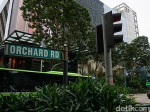 Orchard Road Singapura Resmi Bebas Produk dan Asap Rokok