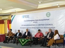 Muhammadiyah-British Council Teken MoU Pelatihan Bahasa untuk Guru