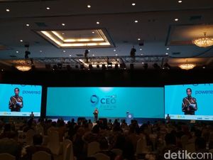 Jokowi Buka Acara CEO Forum dan Pertemuan Tahunan BI di Senayan