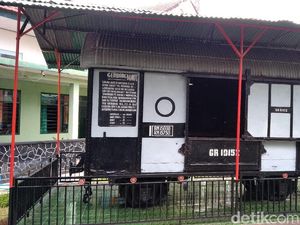 Satu dari Tiga Gerbong Maut Disimpan di Malang, Ini Penampakannya