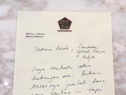 Prabowo Terharu Dapat Sumbangan Rp 20 Ribu dari Pendukung