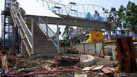 Progres Pembangunan JPO Jalan Tubagus Angke