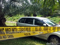 Mobil Digaris Polisi di Sukabumi Milik Sopir Online Korban Begal