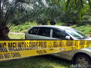 Mobil Digaris Polisi di Sukabumi Milik Sopir Online Korban Begal Mobil Digaris Polisi di Sukabumi Milik Sopir Online Korban Begal